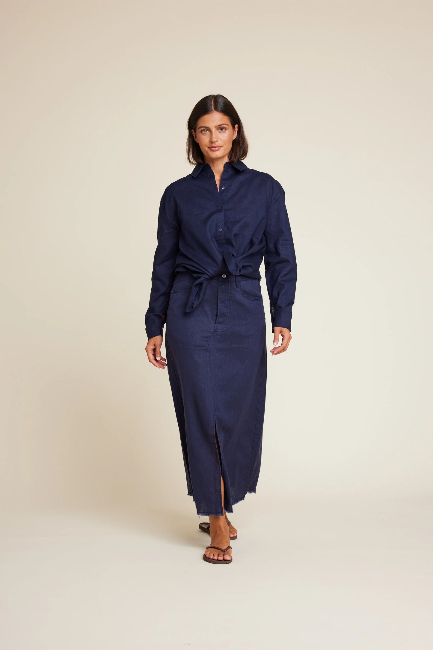 Basic linen shirt