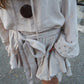 Linen skirt shorts